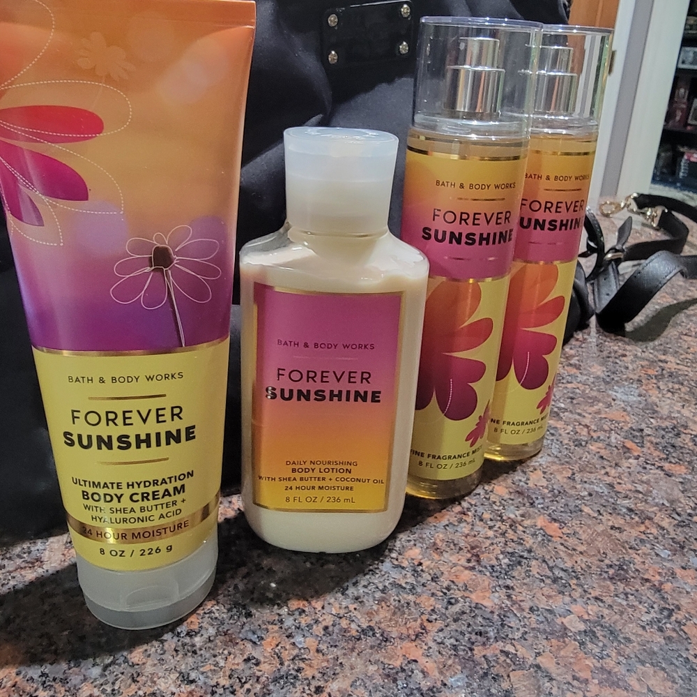 Bath & Body Set - Forever Sunshine